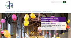 Desktop Screenshot of leine-solling.de